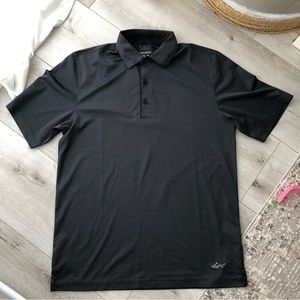 Greg Norman | Black Stripe Golf Polo